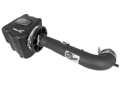 AFE Momentum XP Cold Air Intake with Pro 5R Oiled Filter; Black (14-18 6.2L Silverado 1500)