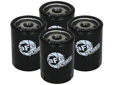 AFE Pro GUARD HD Oil Filter; Set of Four (14-24 4.3L, 5.3L, 6.2L Silverado 1500)