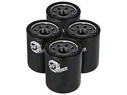 AFE Pro GUARD HD Oil Filter; Set of Four (19-26 2.7L, 3.0L Duramax Silverado 1500)