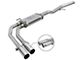 AFE Rebel Series 3 to 2.50-Inch Dual Exhaust System with Polished Tips; Middle Side Exit (14-18 4.3L Silverado 1500)