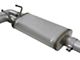 AFE Rebel Series 3 to 2.50-Inch Dual Exhaust System with Polished Tips; Middle Side Exit (14-18 4.3L Silverado 1500)