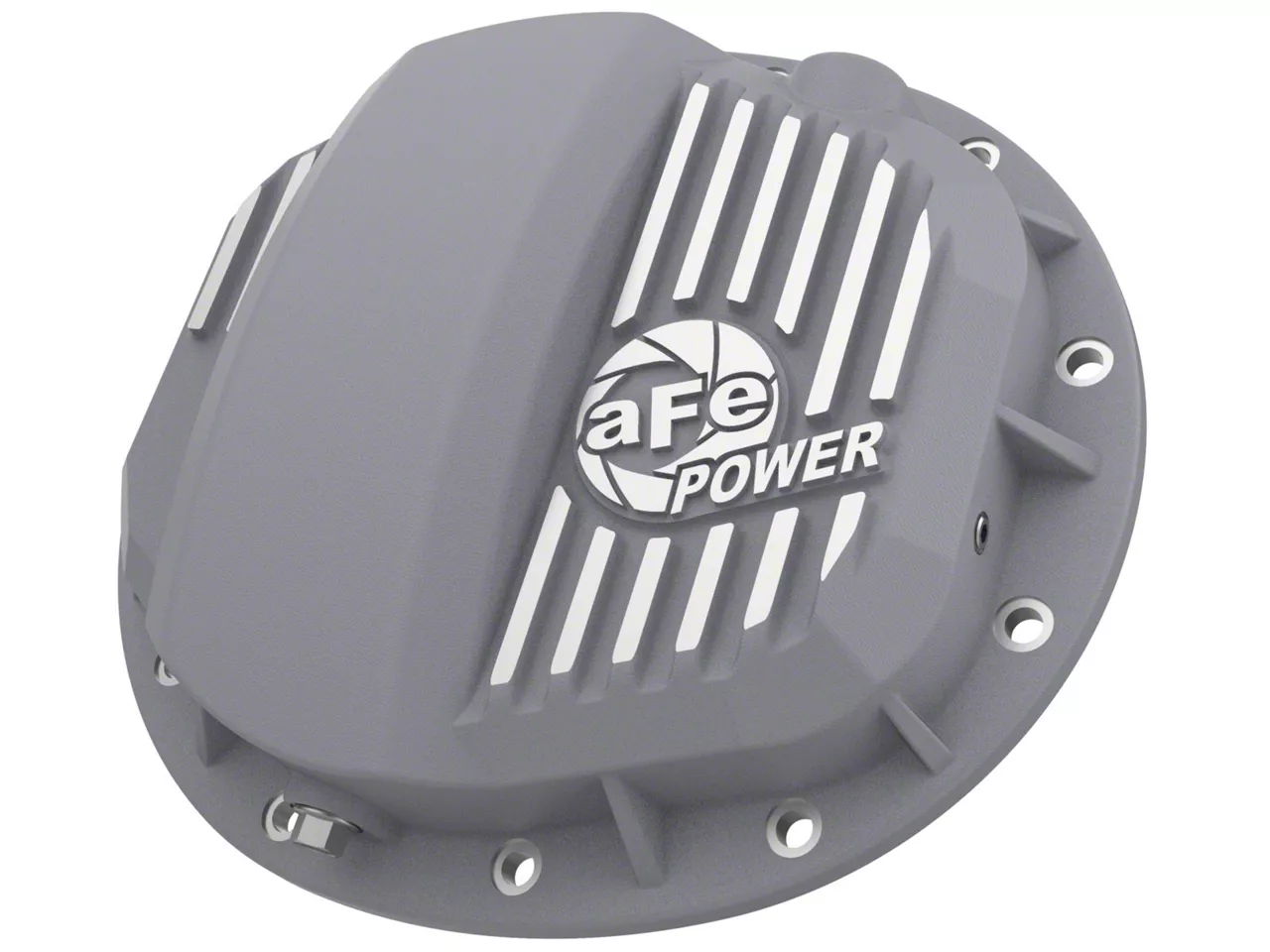 AFE Silverado 1500 Street Series Rear Differential Cover with Machined