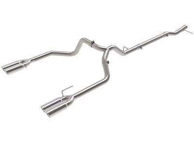 AFE Vulcan Series 3-Inch DPF-Back Dual Exhaust System with Polished Tips; Rear Exit (23-25 3.0L Duramax Silverado 1500)