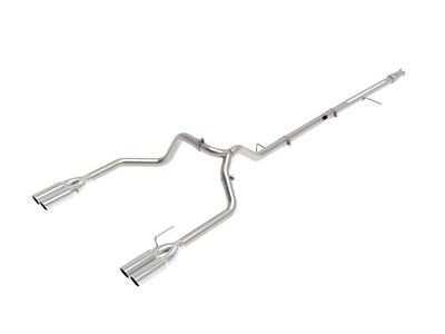 AFE Vulcan Series 3-Inch DPF-Back Dual Exhaust System with Polished Tips; Rear Exit (20-25 3.0L Duramax Silverado 1500)