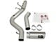 AFE ATLAS 5-Inch DPF-Back Single Exhaust System with Polished Tip; Side Exit (17-19 6.6L Duramax Silverado 2500 HD)