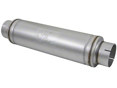 AFE ATLAS Muffler; 5-Inch Inlet/5-Inch Outlet (Universal; Some Adaptation May Be Required)