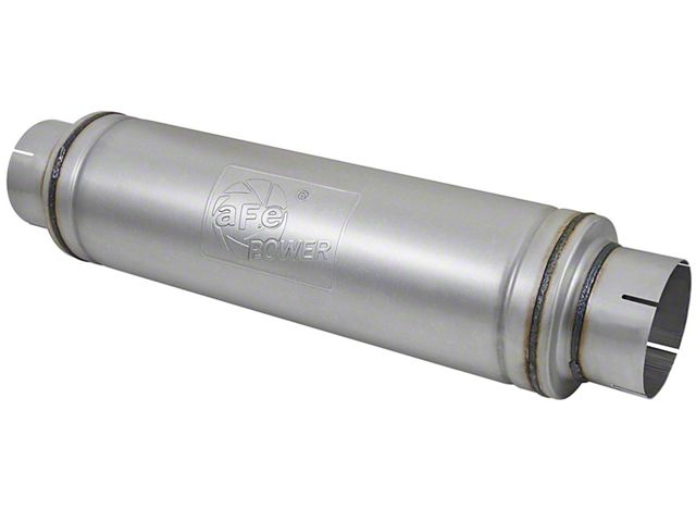 AFE ATLAS Muffler; 5-Inch Inlet/5-Inch Outlet (Universal; Some Adaptation May Be Required)