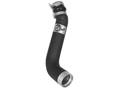 AFE BladeRunner 3-Inch Cold Charge Pipe; Black (17-19 6.6L Duramax Silverado 2500 HD)