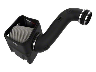 AFE Magnum FORCE Stage-2 Cold Air Intake with Pro DRY S Filter; Black (07-10 6.6L Duramax Silverado 2500 HD)