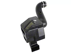 AFE Magnum FORCE Stage-2 Si Cold Air Intake with Pro-GUARD 7 Oiled Filter; Black (07-10 6.6L Duramax Silverado 2500 HD)