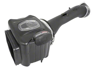AFE Momentum GT Cold Air Intake with Pro DRY S Filter; Black (16-19 6.0L Silverado 2500 HD)
