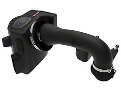 AFE Momentum GT Cold Air Intake with Pro DRY S Filter; Black (20-23 6.6L Gas Silverado 2500 HD)