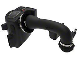 AFE Momentum GT Cold Air Intake with Pro DRY S Filter; Black (20-24 6.6L Gas Silverado 2500 HD)