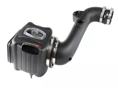 AFE Momentum HD Cold Air Intake with Pro DRY S Filter; Black (11-16 6.6L Duramax Silverado 2500 HD)
