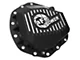 AFE Pro Series Rear Differential Cover with Machined Fins; Black (20-24 Silverado 2500 HD)
