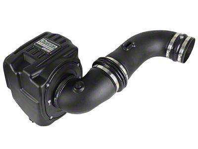 AFE Quantum Cold Air Intake with Pro 5R Oiled Filter; Black (07-10 6.6L Duramax Silverado 2500 HD)