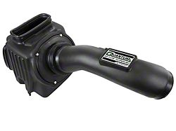 AFE Quantum Cold Air Intake with Pro DRY S Filter; Black (17-19 6.6L Duramax Silverado 2500 HD)