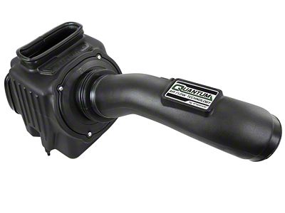 AFE Quantum Cold Air Intake with Pro DRY S Filter; Black (17-19 6.6L Duramax Silverado 2500 HD)