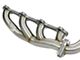 AFE Twisted Steel Shorty Headers with Up-Pipes and Down-Pipe; 4-Bolt Flange (11-15 6.6L Duramax Silverado 2500 HD)