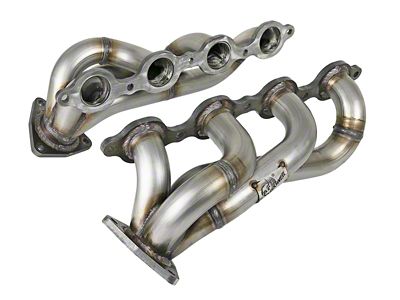 AFE 1-7/8-Inch Twisted Steel Shorty Headers (20-25 6.6L Gas Silverado 3500 HD)