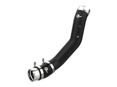 AFE BladeRunner 3.50-Inch Cold Charge Pipe; Red (24-25 6.6L Duramax Silverado 3500 HD)