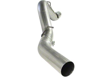 AFE Large Bore-HD 5-Inch DPF-Back Single Exhaust System; Side Exit (11-16 6.6L Duramax Silverado 3500 HD)