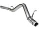 AFE Large Bore-HD 5-Inch DPF-Back Single Exhaust System; Side Exit (11-16 6.6L Duramax Silverado 3500 HD)