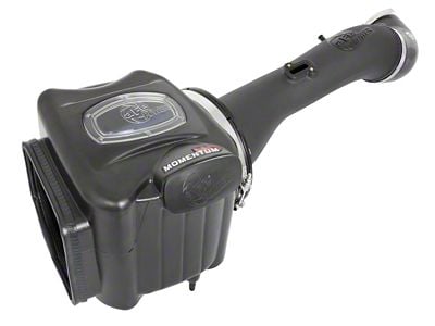 AFE Momentum GT Cold Air Intake with Pro 5R Oiled Filter; Black (16-19 6.0L Silverado 3500 HD)