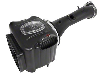 AFE Momentum GT Cold Air Intake with Pro DRY S Filter; Black (09-15 6.0L Silverado 3500 HD)