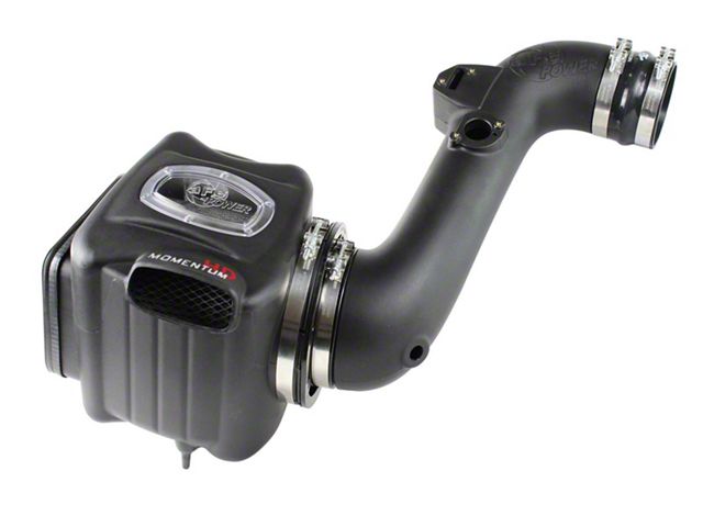 AFE Momentum HD Cold Air Intake with Pro DRY S Filter; Black (11-16 6.6L Duramax Silverado 3500 HD)