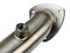 AFE Twisted Steel Shorty Headers with Up-Pipes and Down-Pipe; 4-Bolt Flange (15.5-16 6.6L Duramax Silverado 3500 HD)