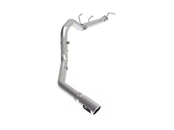 AFE Apollo GT Series Single Axle-Back Exhaust System with Polished Tip; Side Exit (20-22 7.3L F-250 Super Duty)