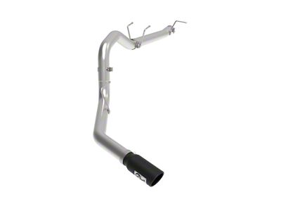 AFE Apollo GT Series Single Axle-Back Exhaust System with Black Tip; Side Exit (20-22 7.3L F-250 Super Duty)