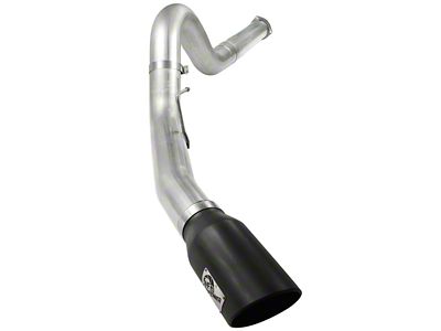 AFE ATLAS 5-Inch DPF-Back Single Exhaust System with Black Tip; Side Exit (11-14 6.7L Powerstroke F-250 Super Duty)