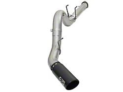 AFE ATLAS 5-Inch DPF-Back Single Exhaust System with Black Tip; Side Exit (17-22 6.7L Powerstroke F-250 Super Duty)