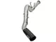 AFE ATLAS 5-Inch DPF-Back Single Exhaust System with Black Tip; Side Exit (17-22 6.7L Powerstroke F-250 Super Duty)