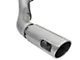 AFE Large Bore-HD 5-Inch DPF-Back Single Exhaust System with Polished Tip; Side Exit (17-22 6.7L Powerstroke F-250 Super Duty)