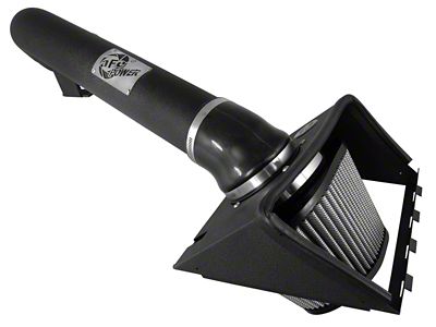 AFE Magnum FORCE Stage-2 Cold Air Intake with Pro DRY S Filter; Black (11-16 6.2L F-250 Super Duty)