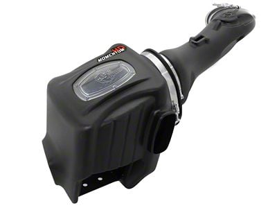 AFE Momentum HD Cold Air Intake with Pro 10R Oiled Filter; Black (11-16 6.7L Powerstroke F-250 Super Duty)