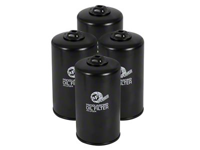 AFE Pro GUARD D2 Oil Filter; Set of Four (11-22 6.7L Powerstroke F-250 Super Duty)