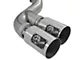 AFE Rebel XD Series 4-Inch DPF-Back Single Exhaust System with Polished Tips; Side Exit (17-22 6.7L Powerstroke F-250 Super Duty)