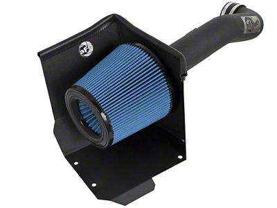 AFE Magnum FORCE Stage-2 Cold Air Intake with Pro 5R Oiled Filter; Black (15-20 Tahoe)