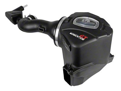 AFE Momentum GT Cold Air Intake with Pro 5R Oiled Filter; Black (21-25 6.2L V8 Tahoe)