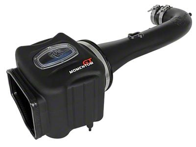 AFE Momentum GT Cold Air Intake with Pro 5R Oiled Filter; Black (17-20 Tahoe)