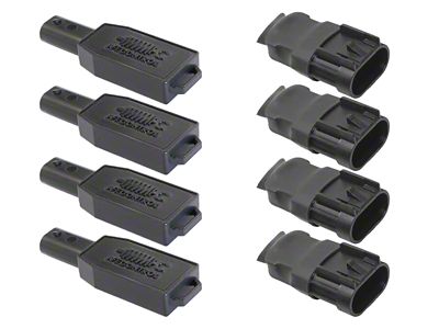 AFE CONTROL Suspension Logic Electronic Shock Delete Module and Ride Height Simulators Kit (15-26 Tahoe)