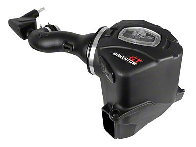 AFE Momentum GT Cold Air Intake with Pro DRY S Filter; Black (21-24 6.2L Yukon)