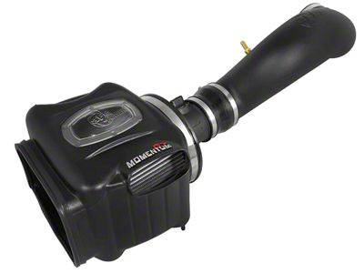 AFE Momentum GT Cold Air Intake with Pro DRY S Filter; Black (07-08 Yukon w/ Electric Fan)