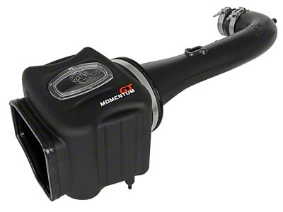 AFE Momentum GT Cold Air Intake with Pro DRY S Filter; Black (15-20 Yukon)