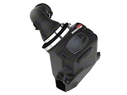 AFE Momentum HD Cold Air Intake with Pro 10R Oiled Filter; Black (21-26 3.0L Duramax Yukon)