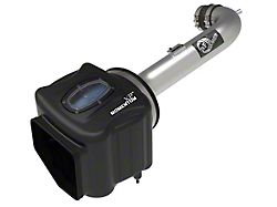 AFE Momentum XP Cold Air Intake with Pro 5R Oiled Filter; Brushed (15-20 Yukon)